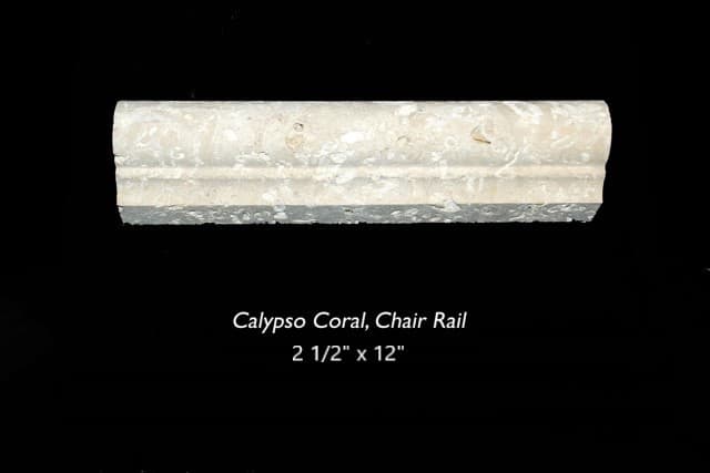 Calypso Coral Chair Rail Molding